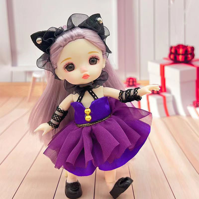 Purple Xiaowu (17CM BJD Doll)